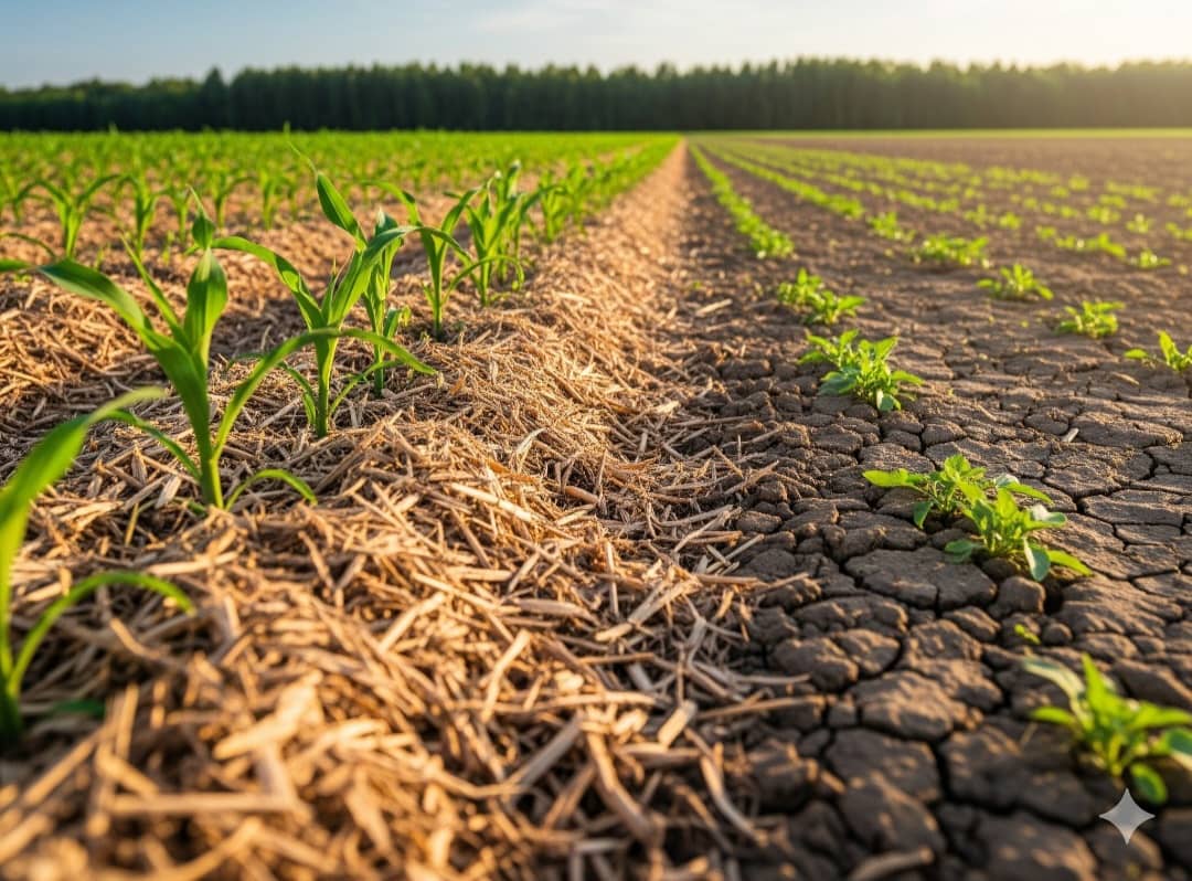 Technique de paillage du sol